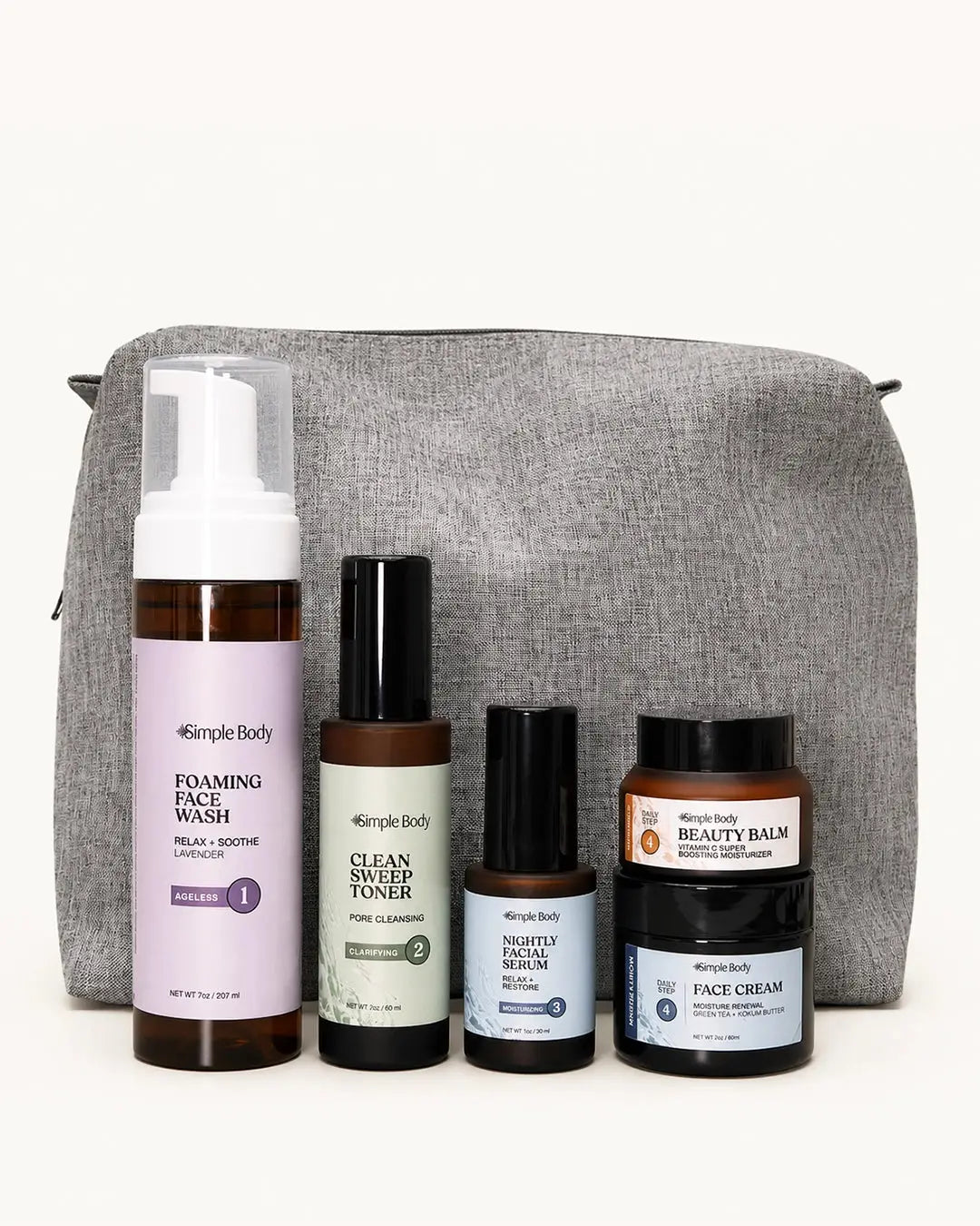 Simple Body - Starter Skincare Kit Acne or Oily(AI)