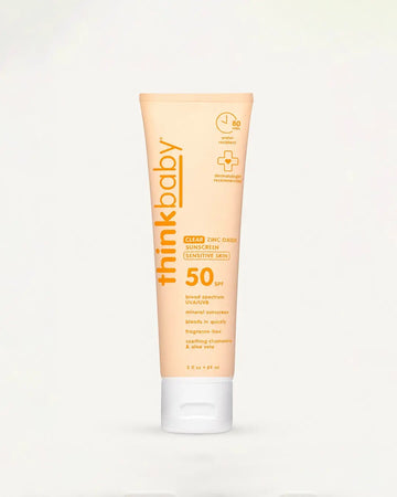 Simple Body - Thinkbaby SPF 50+ Baby Clear Zinc Sunscreen for Sensitive Skin (AI)