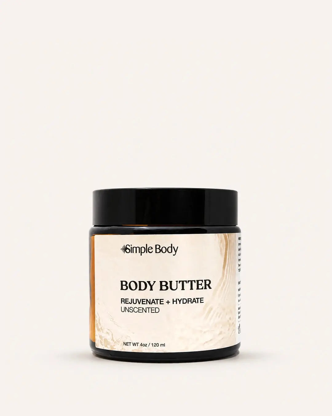 Simple Body - Unscented Body Butter for Dry and Cracked Skin 4oz (AI)