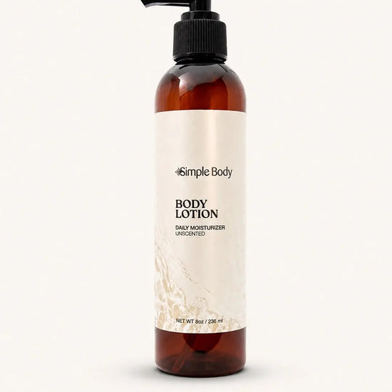 Simple Body - Unscented Body Lotion for Dry and Sensitive Skin 8oz (AI)