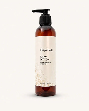 Simple Body - Unscented Body Lotion for Dry and Sensitive Skin 8oz (AI)