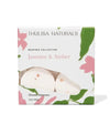 Thulisa Naturals Jasmine & Amber shower steamers packaging with floral design