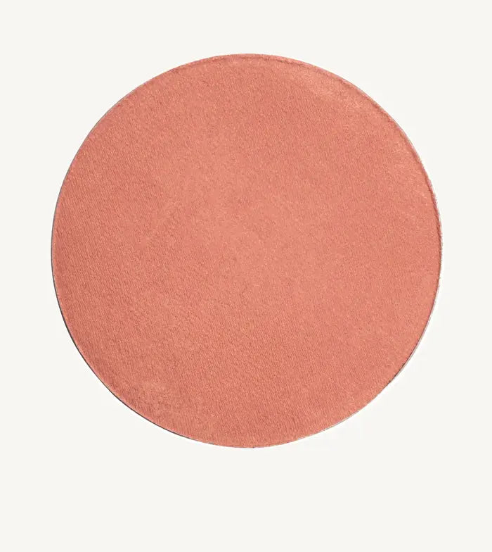 A photo of Pure Anada's Mandarin Cheek Color which is Orangey-coral colored.