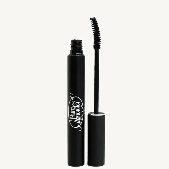 Natural Black mascara with Pure Anada logo on a white background
