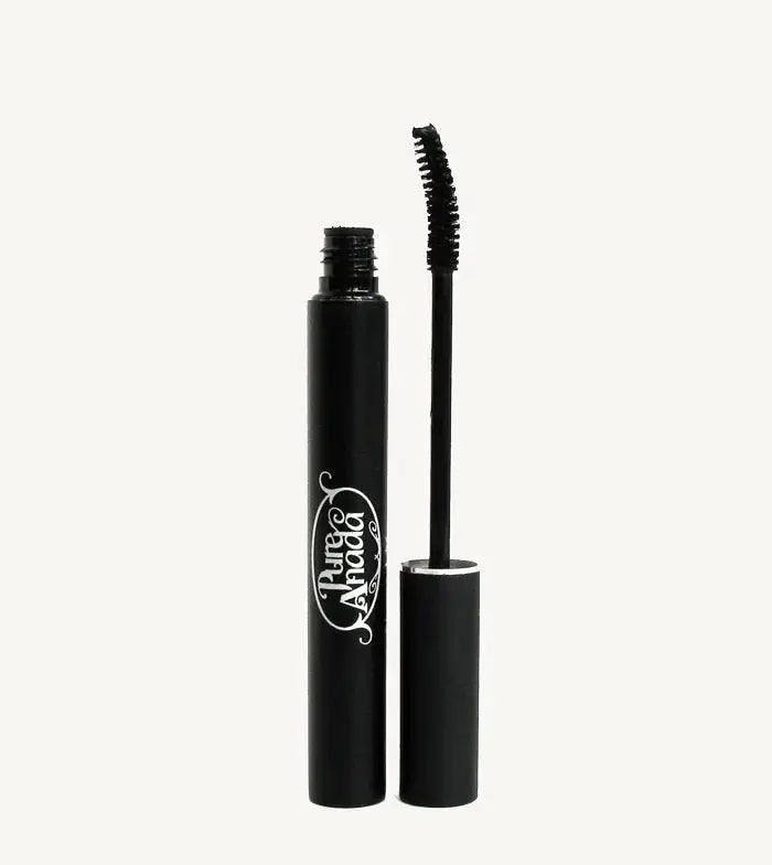 Natural Black mascara with Pure Anada logo on a white background