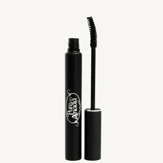 Natural Black mascara with Pure Anada logo on a white background