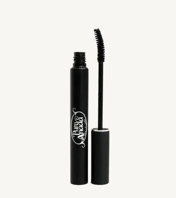 Natural Black mascara with Pure Anada logo on a white background