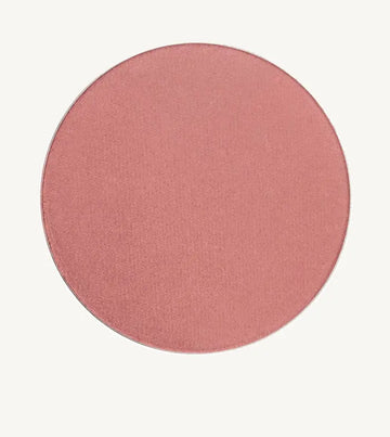 An image of Pure Anada's Tender Twig Cheek Color which is a Dusty Rose color and round.