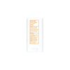 Rectangular product label with text on a white background