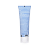 Tube of cream with a blue label on a white background