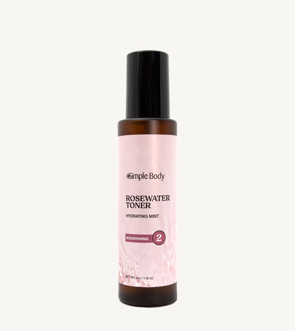 Rosewater Face Toner, 4 oz