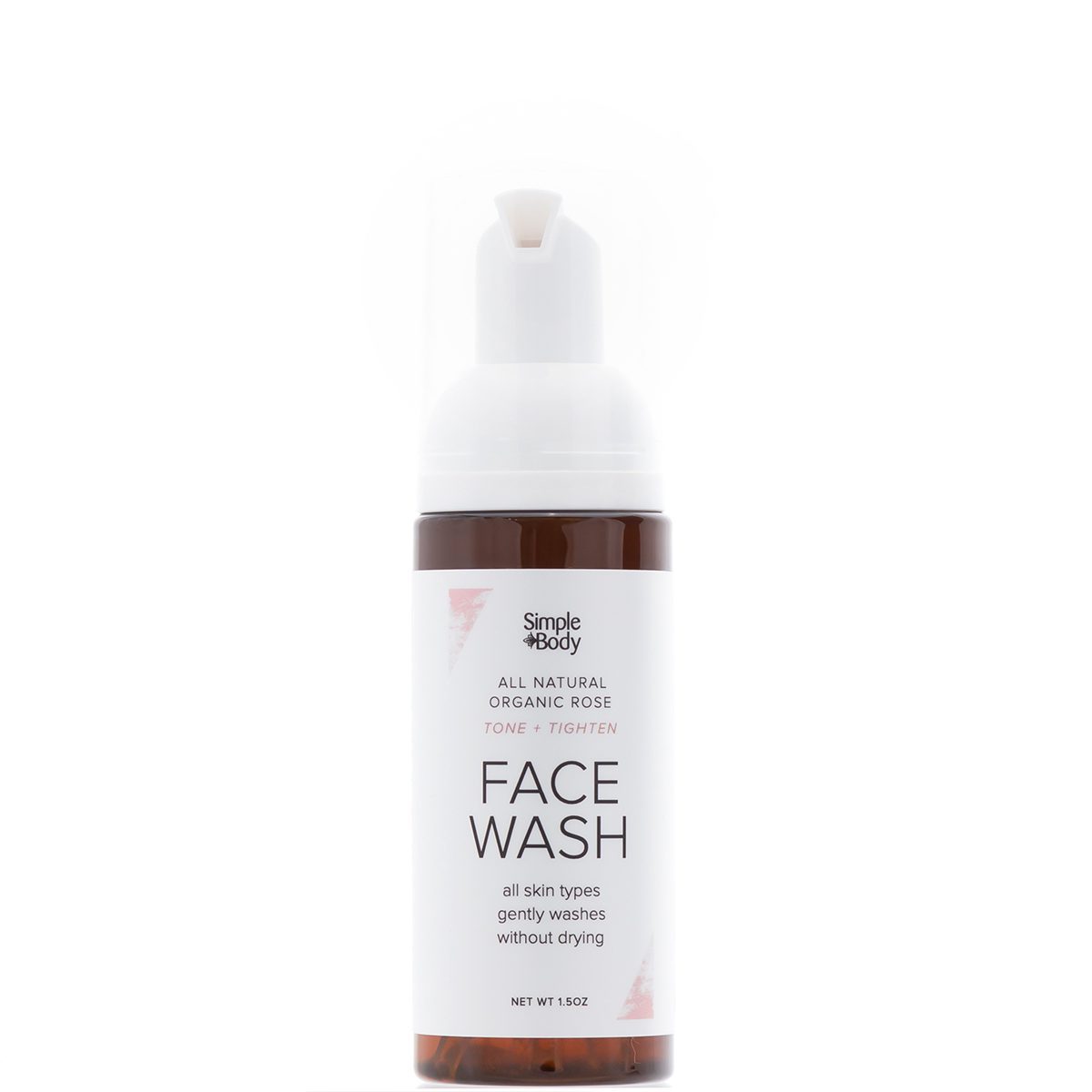 simple face wash travel size