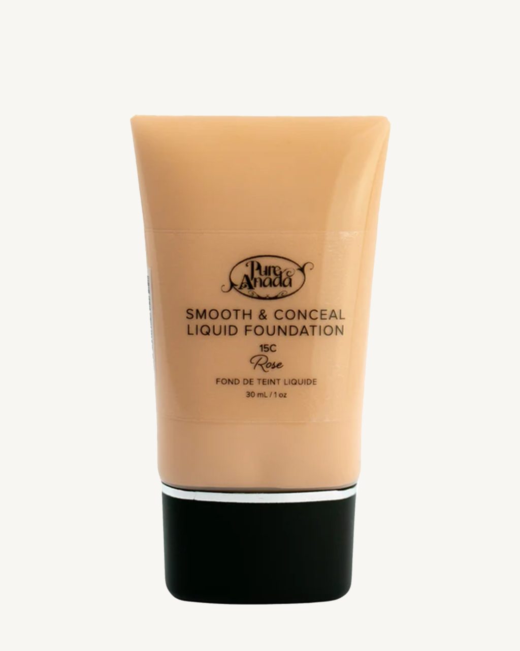 A photo of Pure Anada's liquid Foundation in the color Rose