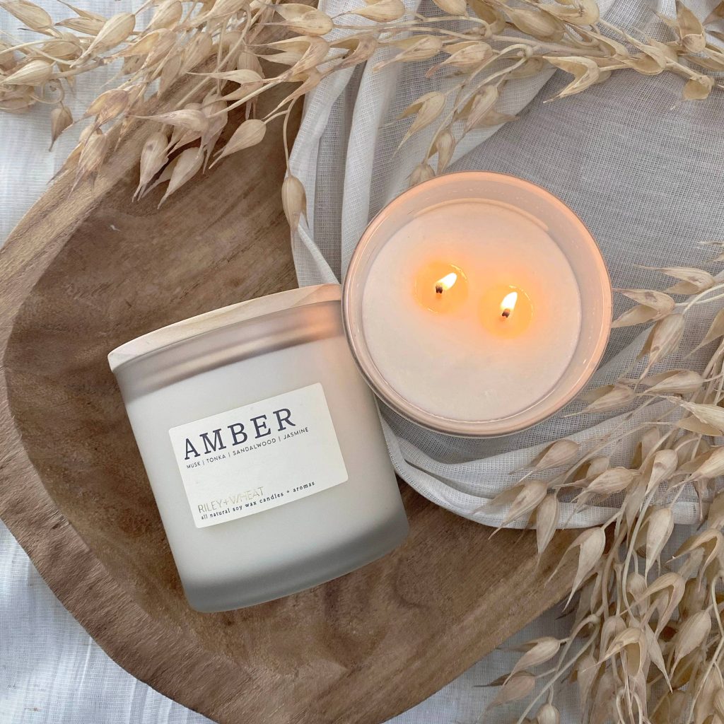 Amber Candle