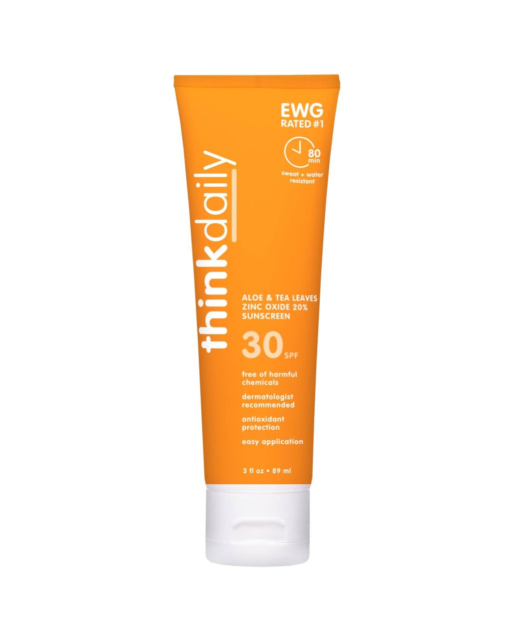 Think Sunscreen SPF 30 Aloe & Tea Leaves
